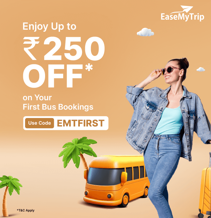 Bus offer Make first bus booking and get 10 off