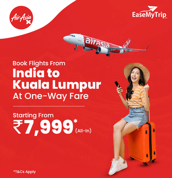 AirAsia Offer, Fly from India to Kuala Lumpur at Starting fare of INR ...