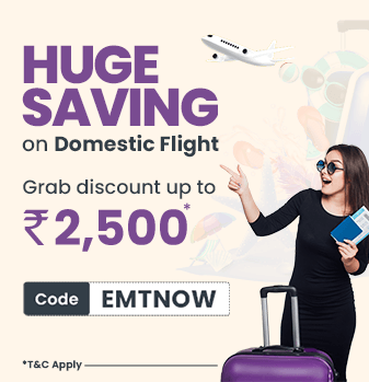 Flight Offer | Book Domestic Flights To Get Up To Rs.2500* Off