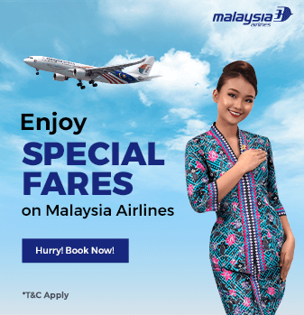 Malaysia Airlines Sale, Book Flights Tickets to Enjoy Special Fares