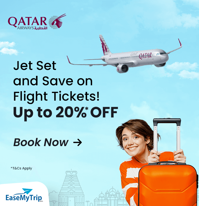 Qatar Airways Sale, Get up to up to 20% OFF* on Flight Tickets