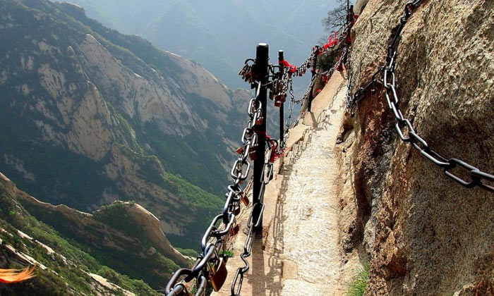 Mount Huashan Heavenly Stairs, China