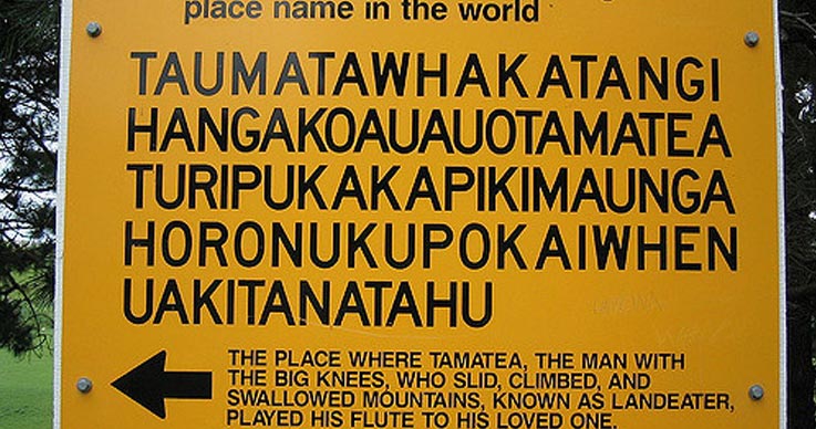 New Zealand Longest Name